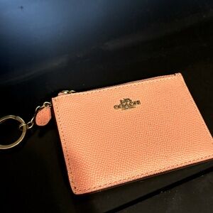 Coach skinny ID keychain wallet